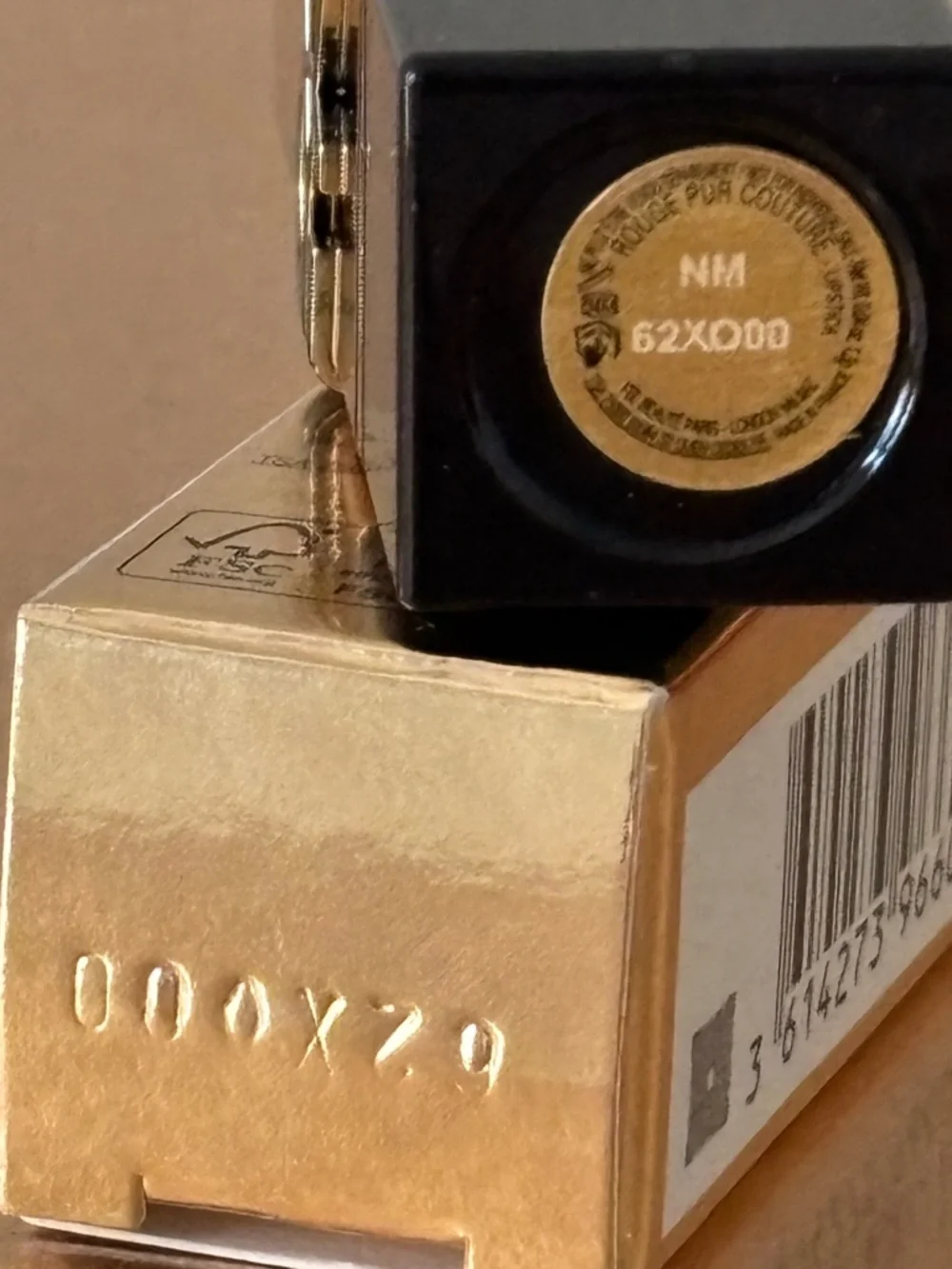 YSL Rouge Pur Couture Mini Lipstick, NM Nu Muse